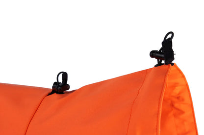 Non-stop Dogwear Fjord Raincoat 2.0 Black/Orange