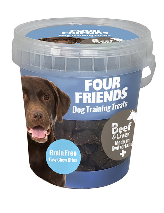 Four Friends Training Treats Beef & Liver