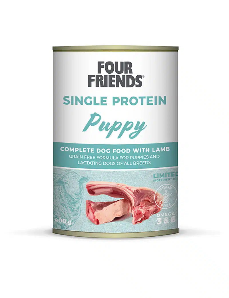 Four Friends Single Protein Puppy Lamb