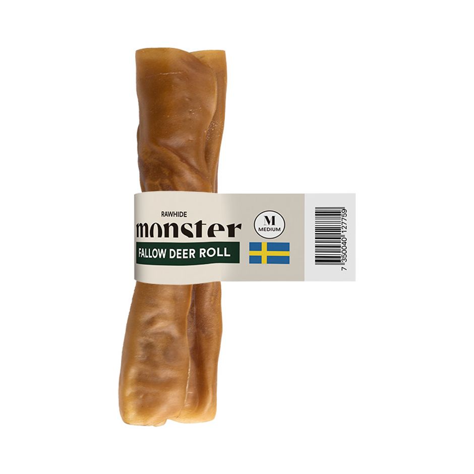 Monster Rawhide Fallow Deer Roll