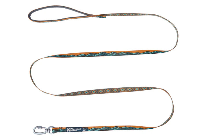 Non-stop Dogwear Trail Quest Leash Rachel Pohl Edition Teal/Oak