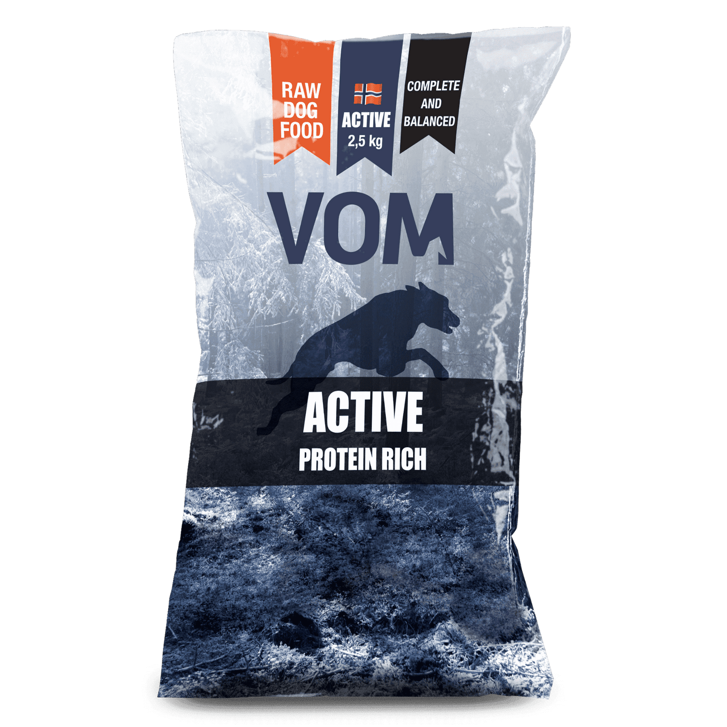 VOM og Hundemat Active Proteinrich Köttbullar